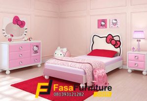 Set Tempat Tidur Anak Hello Kitty