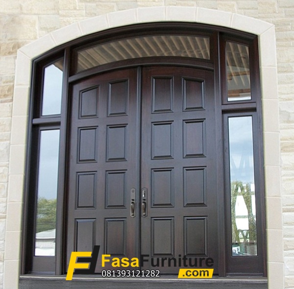 Kusen Pintu Utama Minimalis Jendela Kaca - Fasa Furniture ...