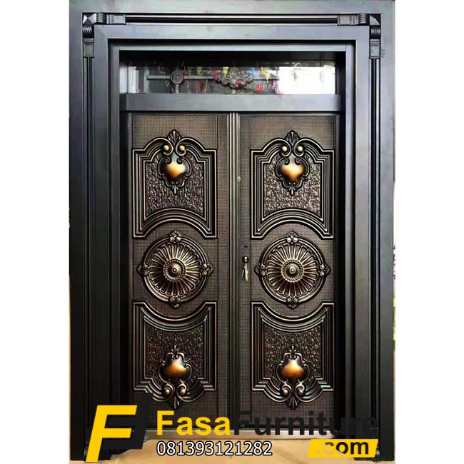 Model Pintu Utama Ukir Mewah Boven