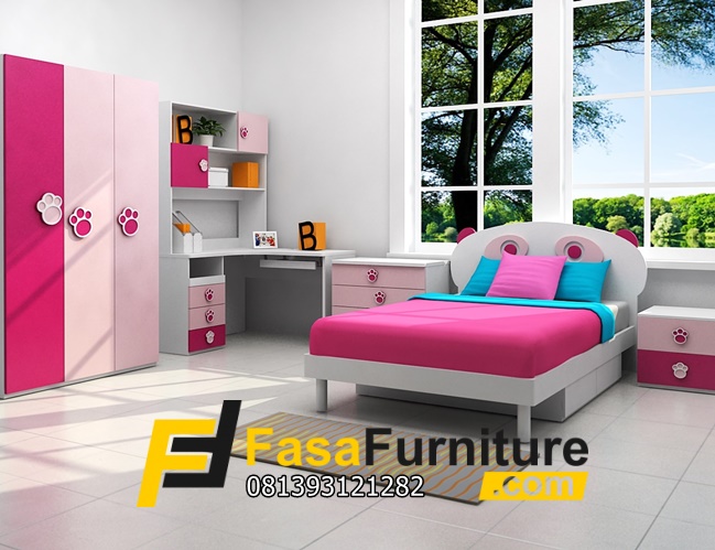 Model Set Tempat Tidur Anak Minimalis Modern