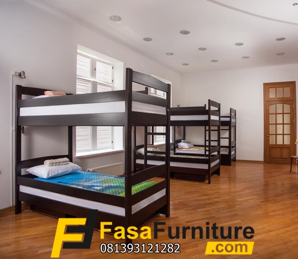 Tempat Tidur Anak Panti Asuhan 2 Kasur Tingkat