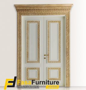 Daun Pintu Utama Ukiran Klasik Modern