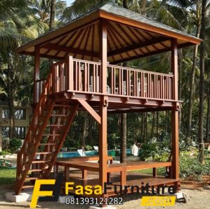 Model Gazebo Tingkat Taman Asmoro