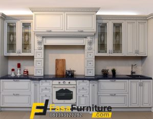 Model Kitchen Set Klasik Mewah FF-658