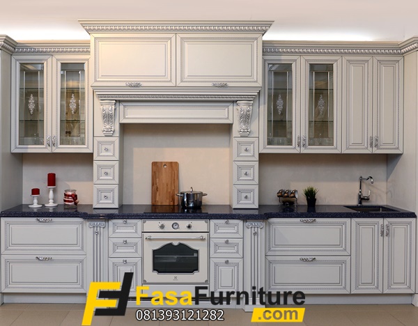 Model Kitchen Set Klasik Mewah FF-658
