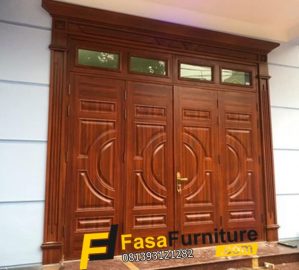 Set Pintu Utama Minimalis Model Kupu Tarung