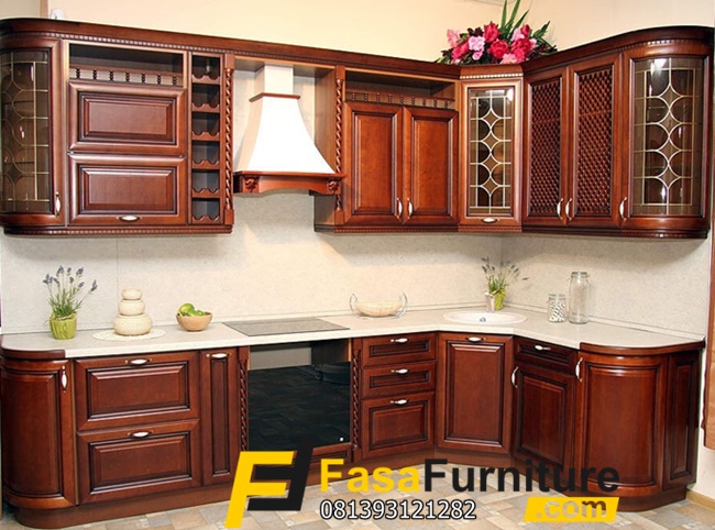 Kitchen Set Jati Dapur Minimalis