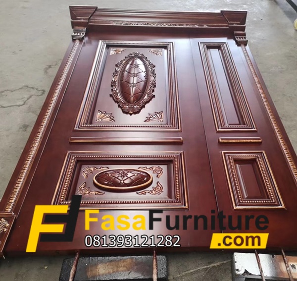 Kusen Pintu Kayu Jati Ukir Jepara Mewah