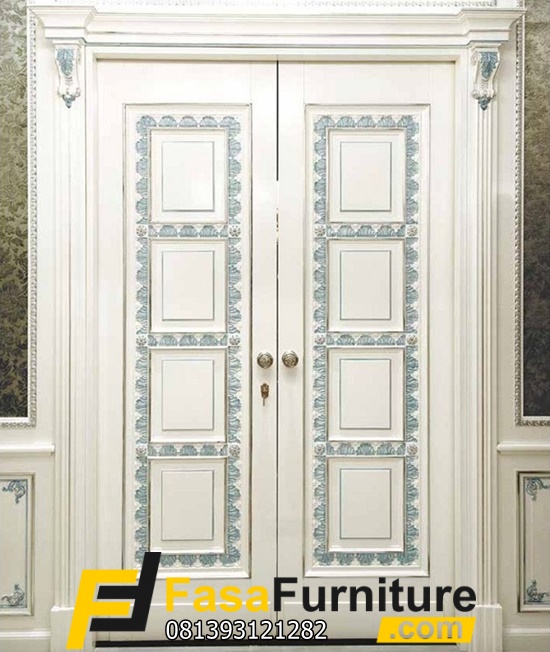 Pintu Utama Klasik Kupu Tarung Mewah