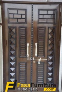 Kusen Pintu Utama Minimalis Modern
