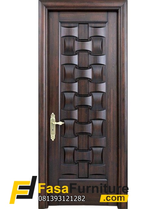 Model Pintu Kamar Kayu Jati Tikar Minimalis