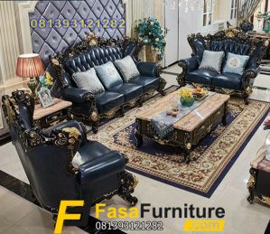 Sofa Tamu Mewah Model Klasik Eropa