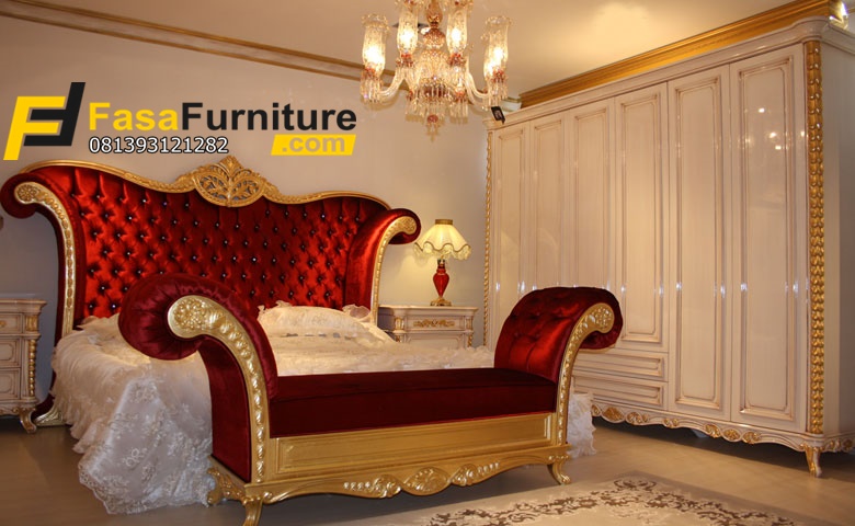 1 Set Tempat Tidur Mewah Ukir Jepara