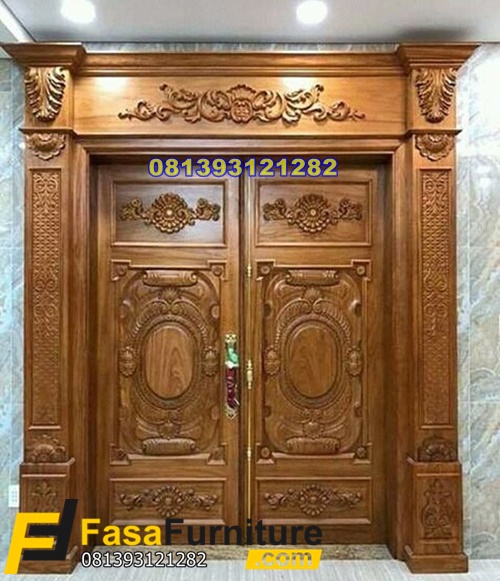 Pengrajin Pintu Rumah Jakarta Ukiran Mewah