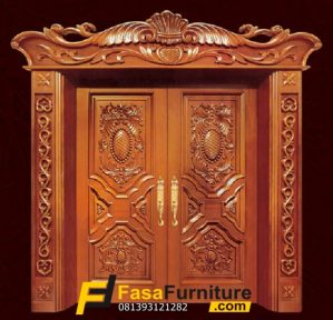 Model Pintu Depan Ukiran Asli Jepara