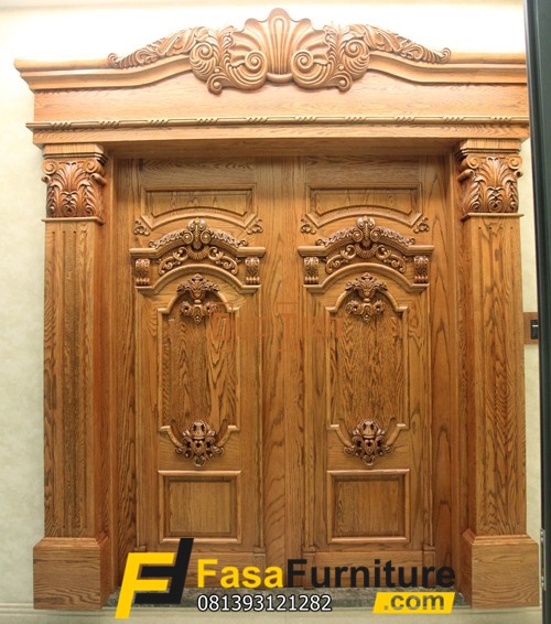 Pintu Rumah Mewah Ukir Jepara FF-841