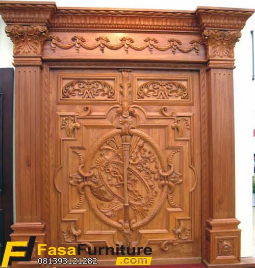 Pintu Ukir Modern Dari Jepara Jawa Tengah