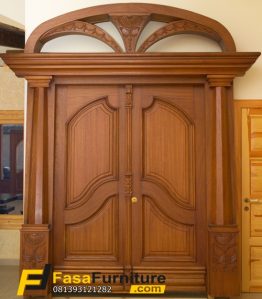 Model Pintu Rumah Mewah Minimalis Double