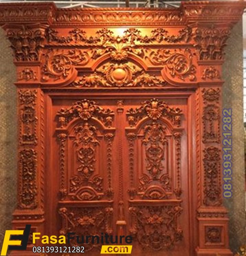 Model Pintu Rumah Ukir Paling Mewah Seindonesia