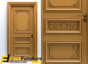 Model Pintu Kamar Kayu Jati Profilan Minimalis