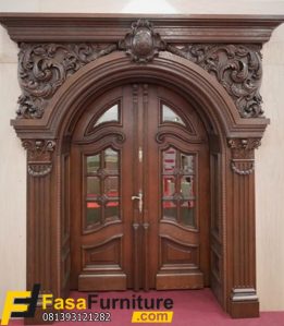 Pintu Utama Lengkung Minimalis Itali