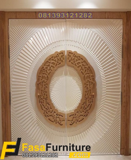 Model Pintu Depan Mewah Duco Putih