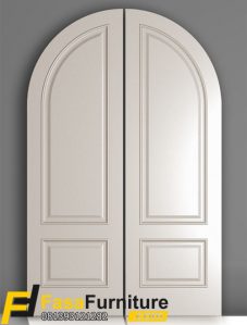 Pintu Depan Minimalis Lengkung Kupu Tarung