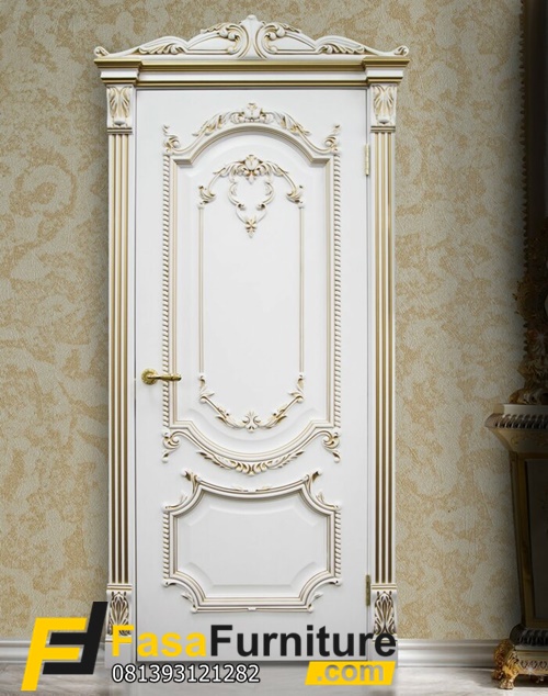 Pintu Kamar Tidur Mewah Profilan Ukir