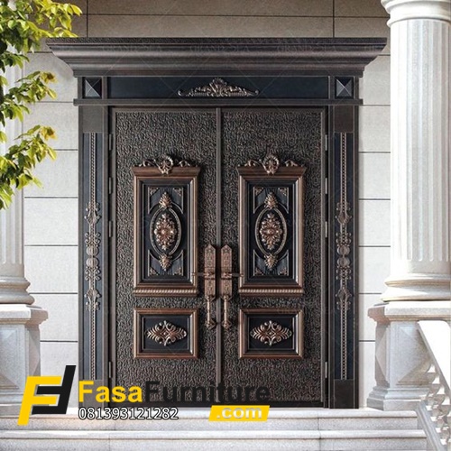 Pintu Rumah Mewah Ukir Terbaru Dari Kayu Jati