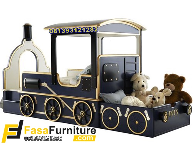 Pengeluaran Tempat Tidur Anak Model Kereta Api Terbaru