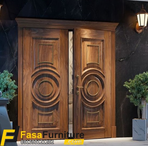 Pintu Rumah Minimalis Kupu Tarung Modern