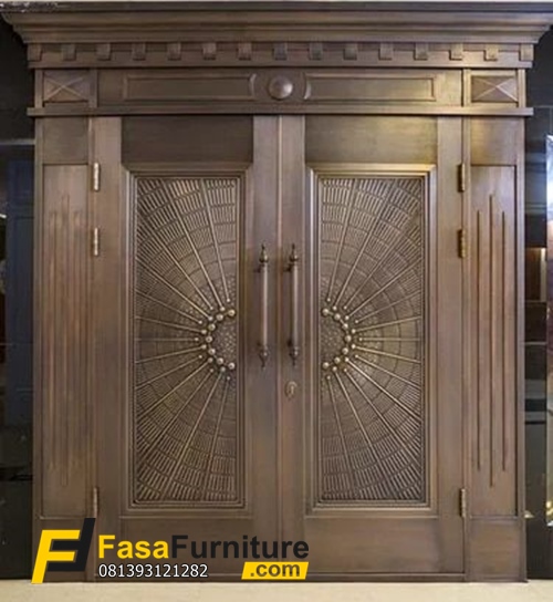 Model Pintu Rumah Mewah Terbaru Dari Kayu Jati