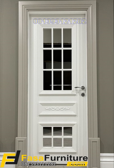 Model Pintu Kamar Mandi List Kaca Mewah