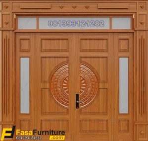 Model Pintu Rumah Jendela Boven Kaca Terbaru