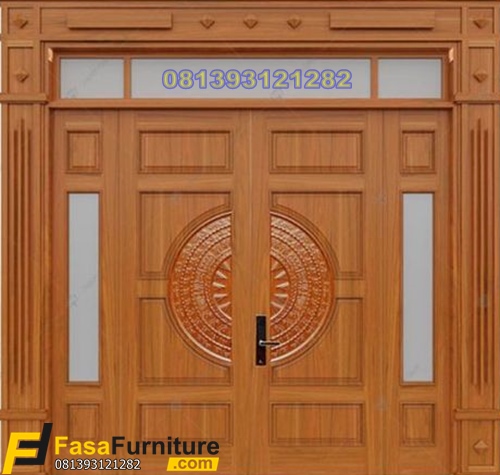 Model Pintu Rumah Jendela Boven Kaca Terbaru