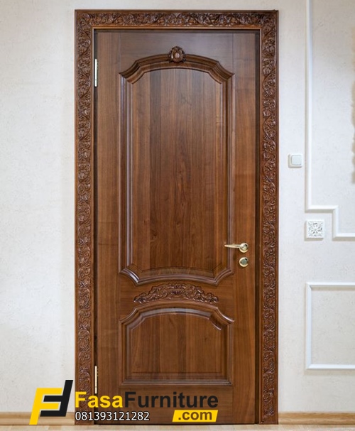 Kusen Pintu Kamar Tidur Ukir Mewah