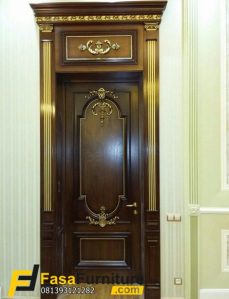 Pintu Kamar Tidur Architrave Ukir Terbaru