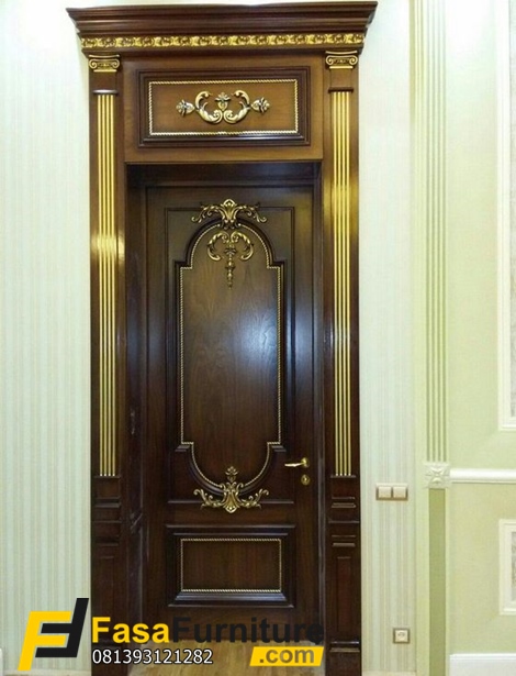 Pintu Kamar Tidur Architrave Ukir Terbaru