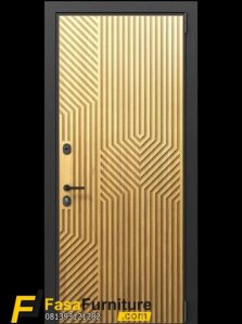 Pintu Kamar Minimalis Motif Salur CNC Terbaru