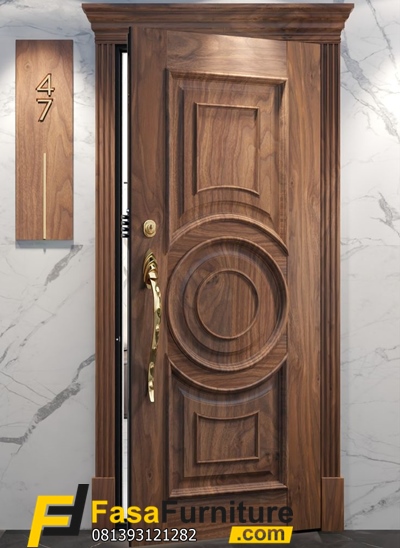 Model Pintu Kamar Tidur Minimalis Terbaru Ukuran 80 x 225