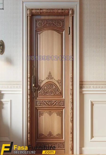 Jual Pintu Kamar Tidur Terbaru Ukiran Jepara