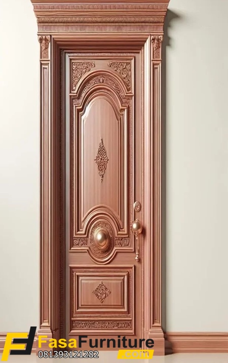 Model Pintu Kamar Tidur Terbaru Ukir Kayu Jati