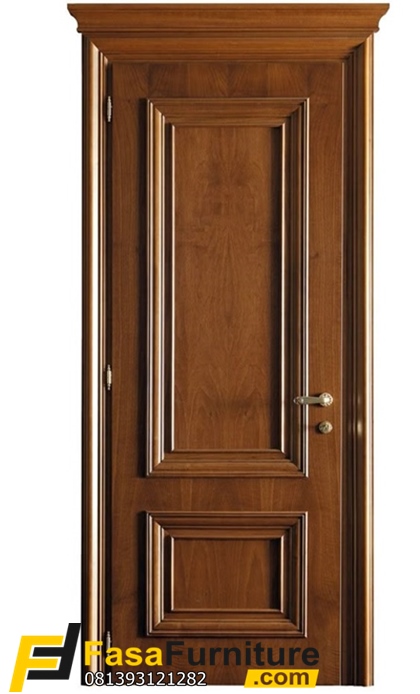 Pintu Kamar Tidur Jati Profilan Minimalis Modern