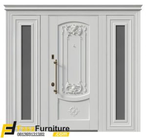 Pintu Rumah Mewah 1 Pintu + Jendela Elegan