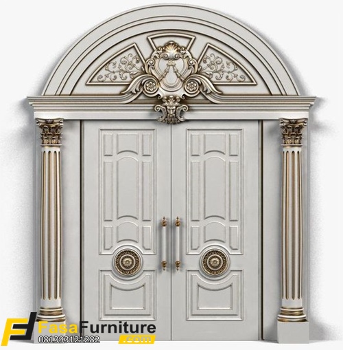 Pintu Rumah Sultan Klasik Kupu Tarung Mewah