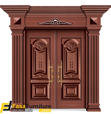 Pintu Rumah Mewah Ukir Modern FF-1078