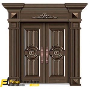 Model Pintu Rumah Klasik Salur + Ukiran Terbaru
