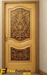 Pintu Kamar Tidur Mewah Ukiran Luar Dalam Modern