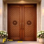 Pintu Rumah Mewah Asli Ukiran Tangan Berkelas