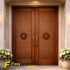 Pintu Rumah Mewah Asli Ukiran Tangan Berkelas